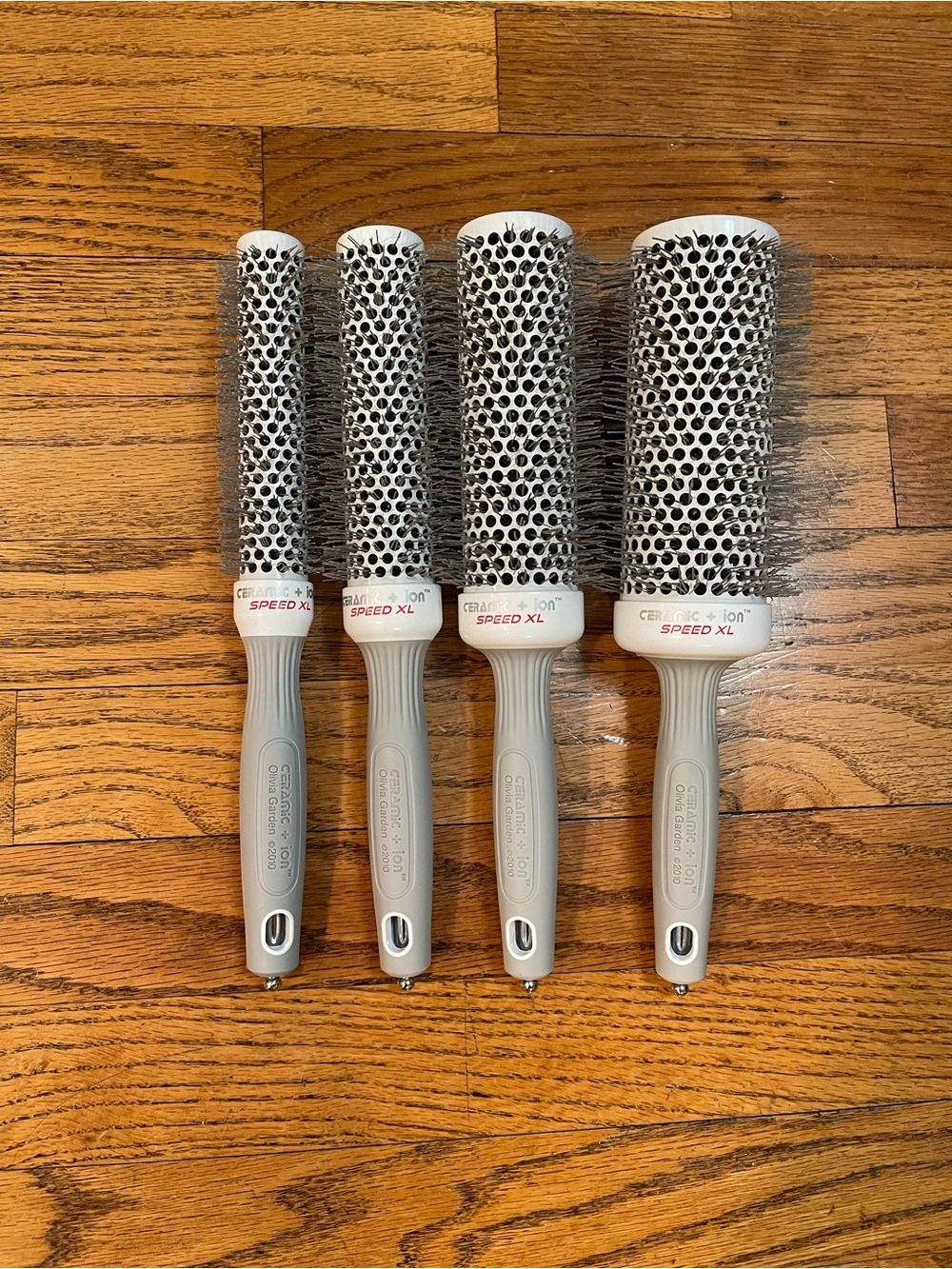Ceramic Ion Speed XL Round Brush Set - Gray